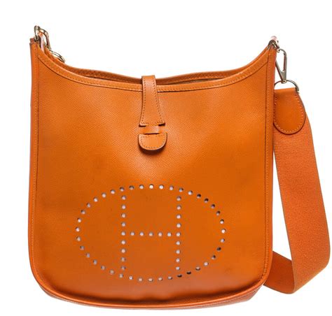 hermes handtasche orange|hermes leather handbags.